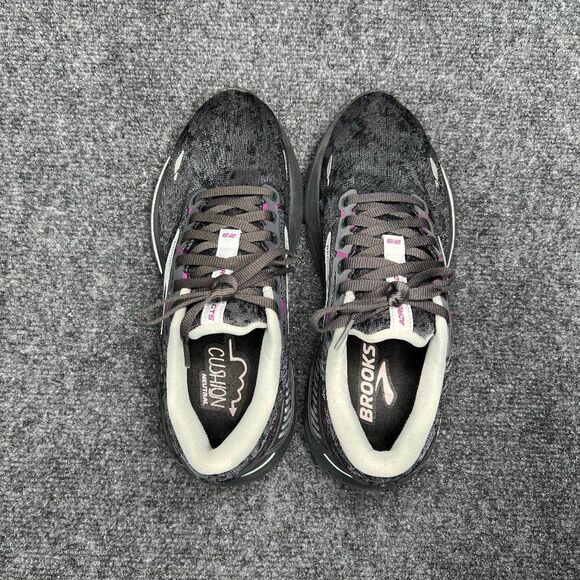 Brooks Adrenaline GTS 23 Running Shoes Women's 7 Grey Athletic Training Sneakers - Picture 9 of 12